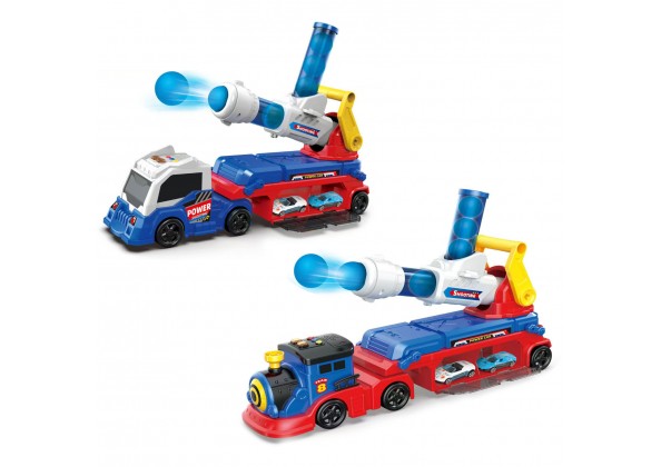 火車彈射軌道+砲彈