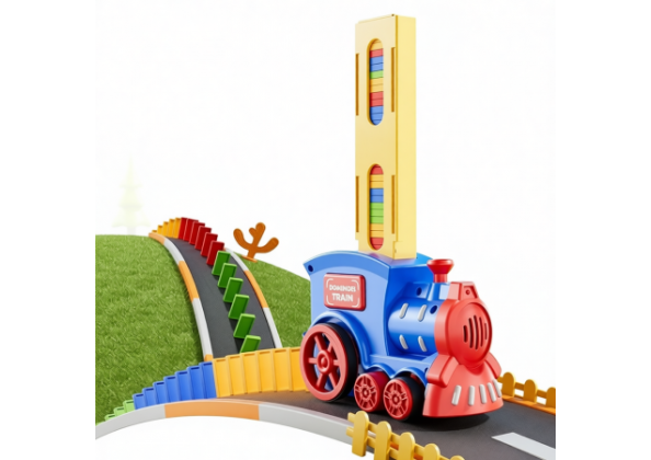 電動多米骨牌火車