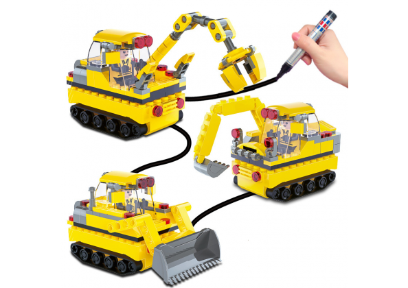 電動感應積木車