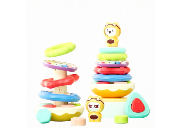 小熊疊疊樂不倒翁