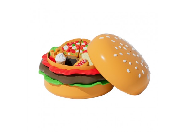 巨大漢堡切切樂